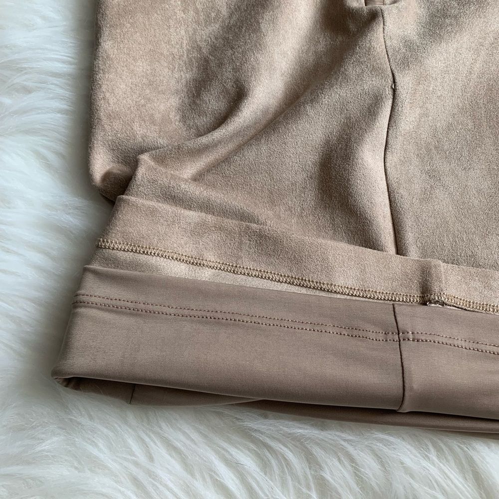 NWT! Bebe Erin Faux Suede Dress - Picture 9 of 10